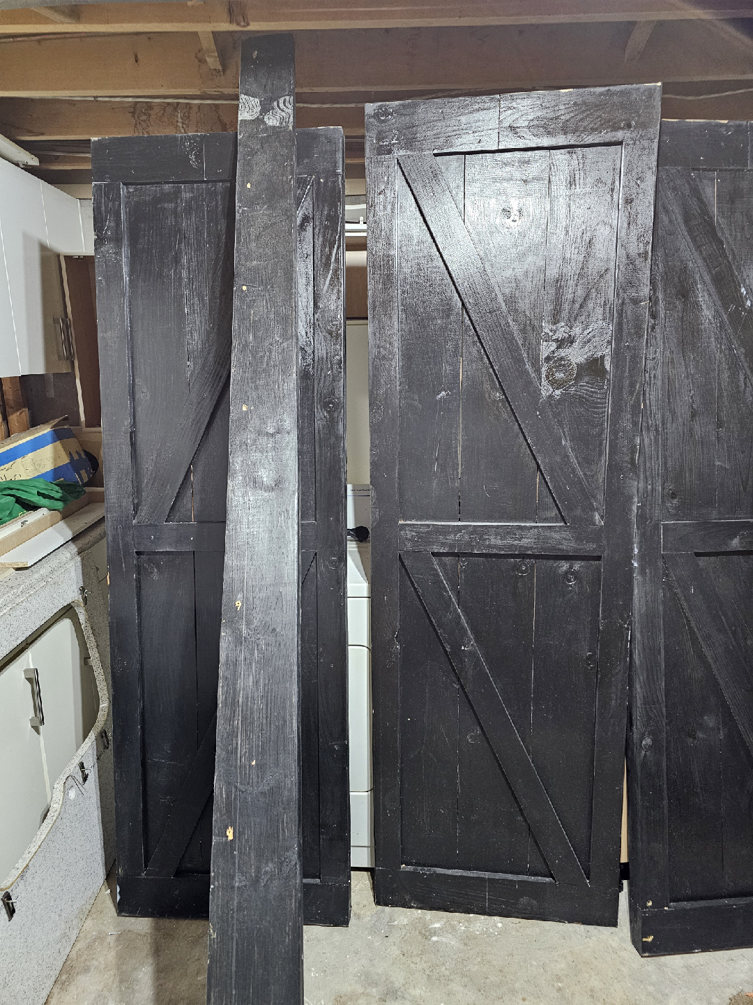 Black Wooden Barn Doors - photo 5
