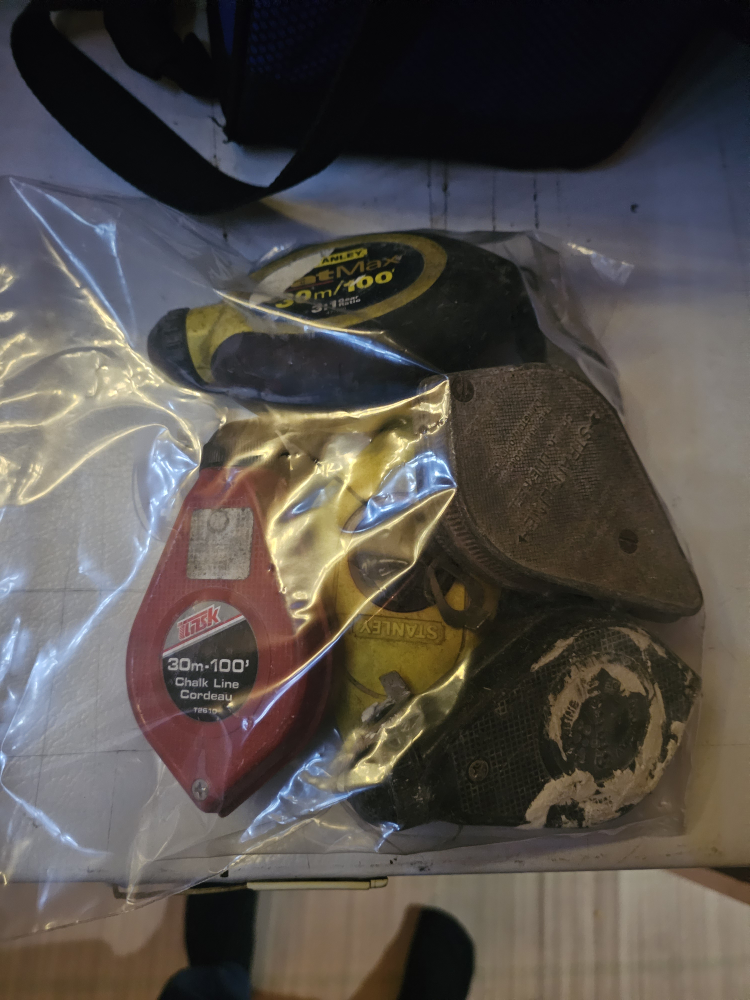 Stanley FatMax & Task Chalk Line & Tape Measure Set