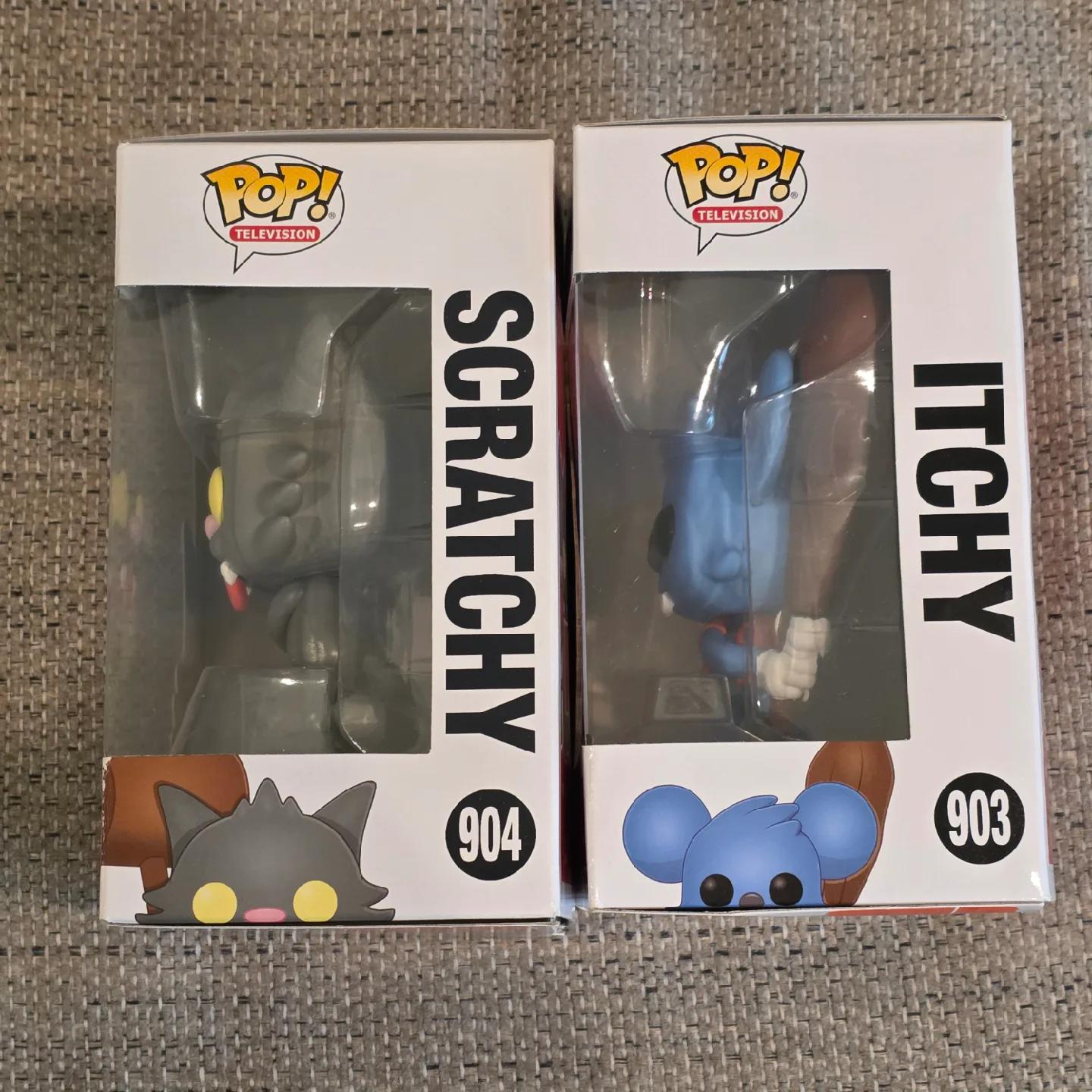Funko Pop! The Simpsons Itchy 903 & Scratchy 904 image indicator(5)