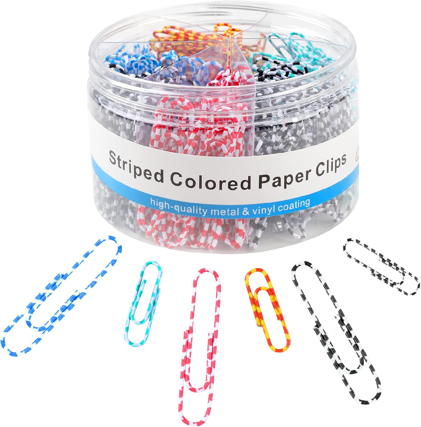 500Pcs Paper Clips,Medium & Jumbo