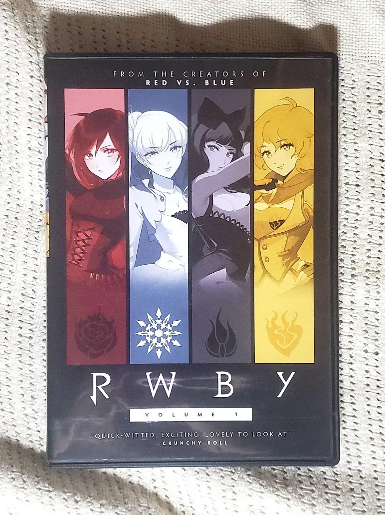 RWBY Volumes 1 - 4 DVD and Blu-Rays image indicator(2)