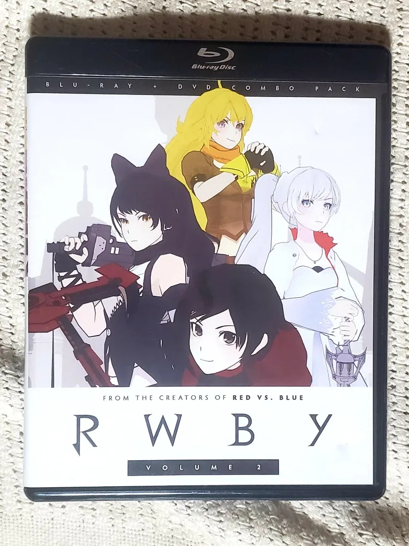 RWBY Volumes 1 - 4 DVD and Blu-Rays image indicator(4)