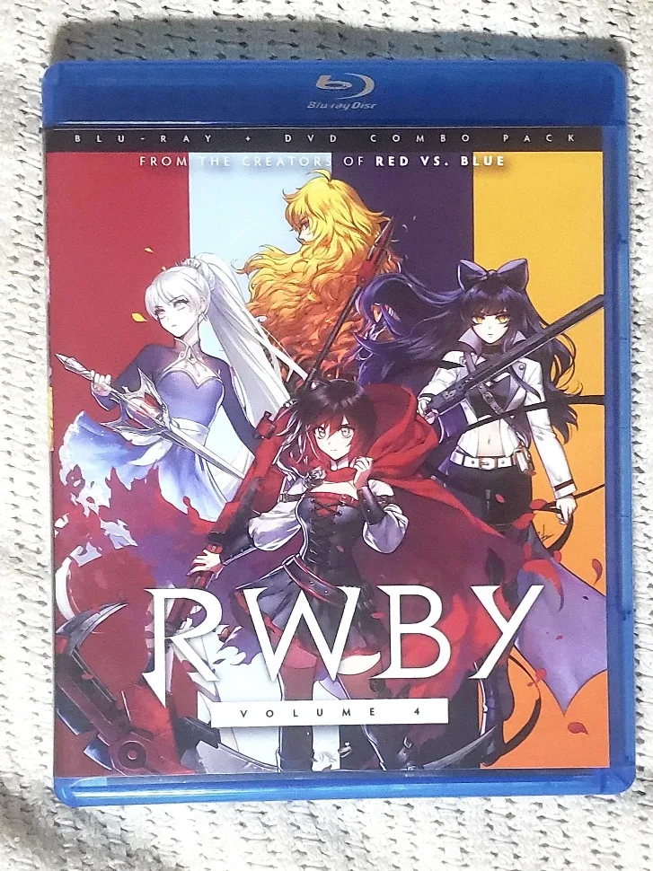 RWBY Volumes 1 - 4 DVD and Blu-Rays image indicator(8)