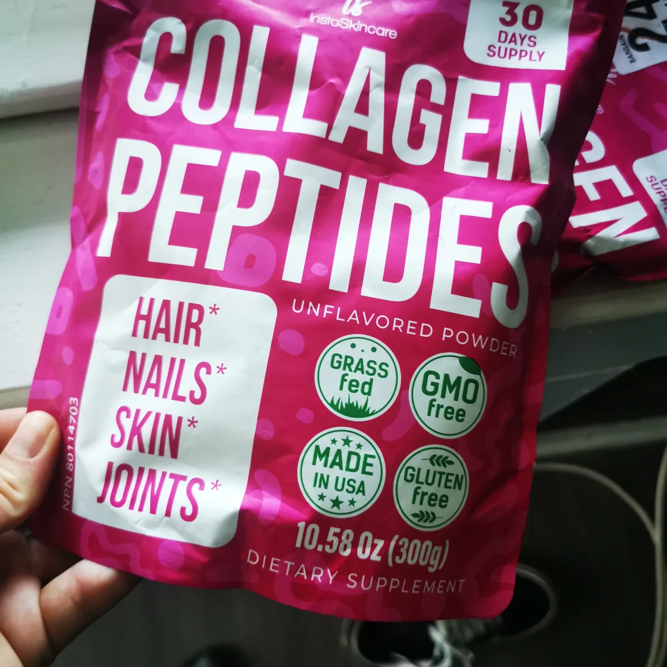InstaSkincare Collagen Peptides Unflavored Powder thumbnail