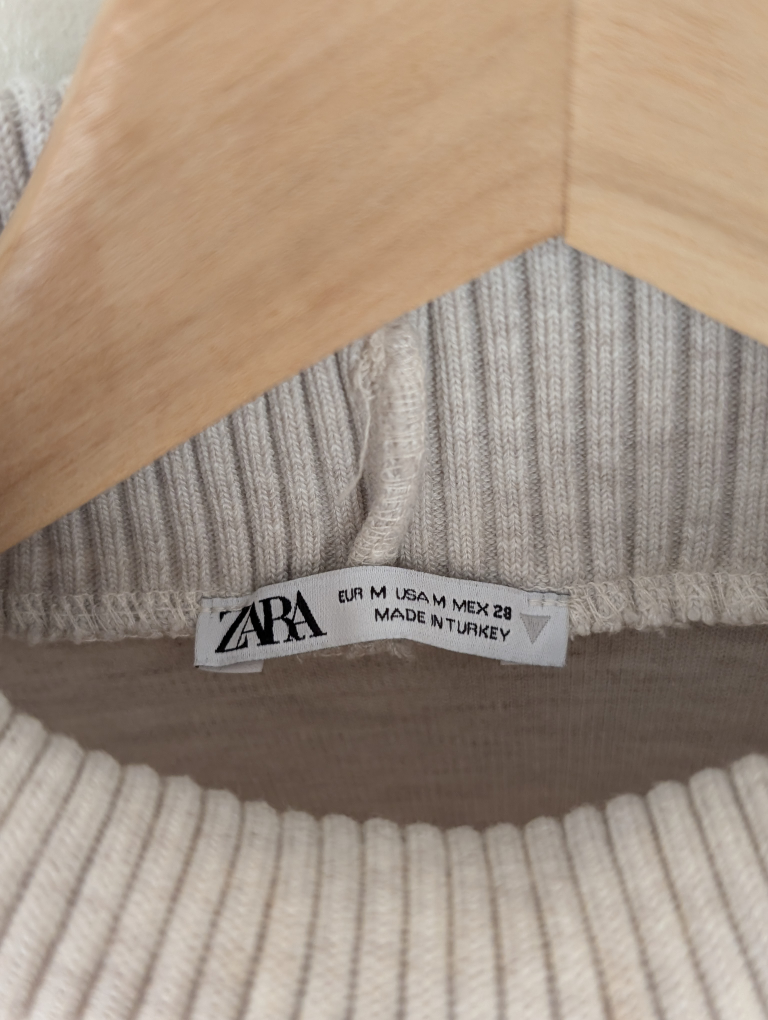 Zara Sleeveless Turtleneck Dress - Size M - photo 2