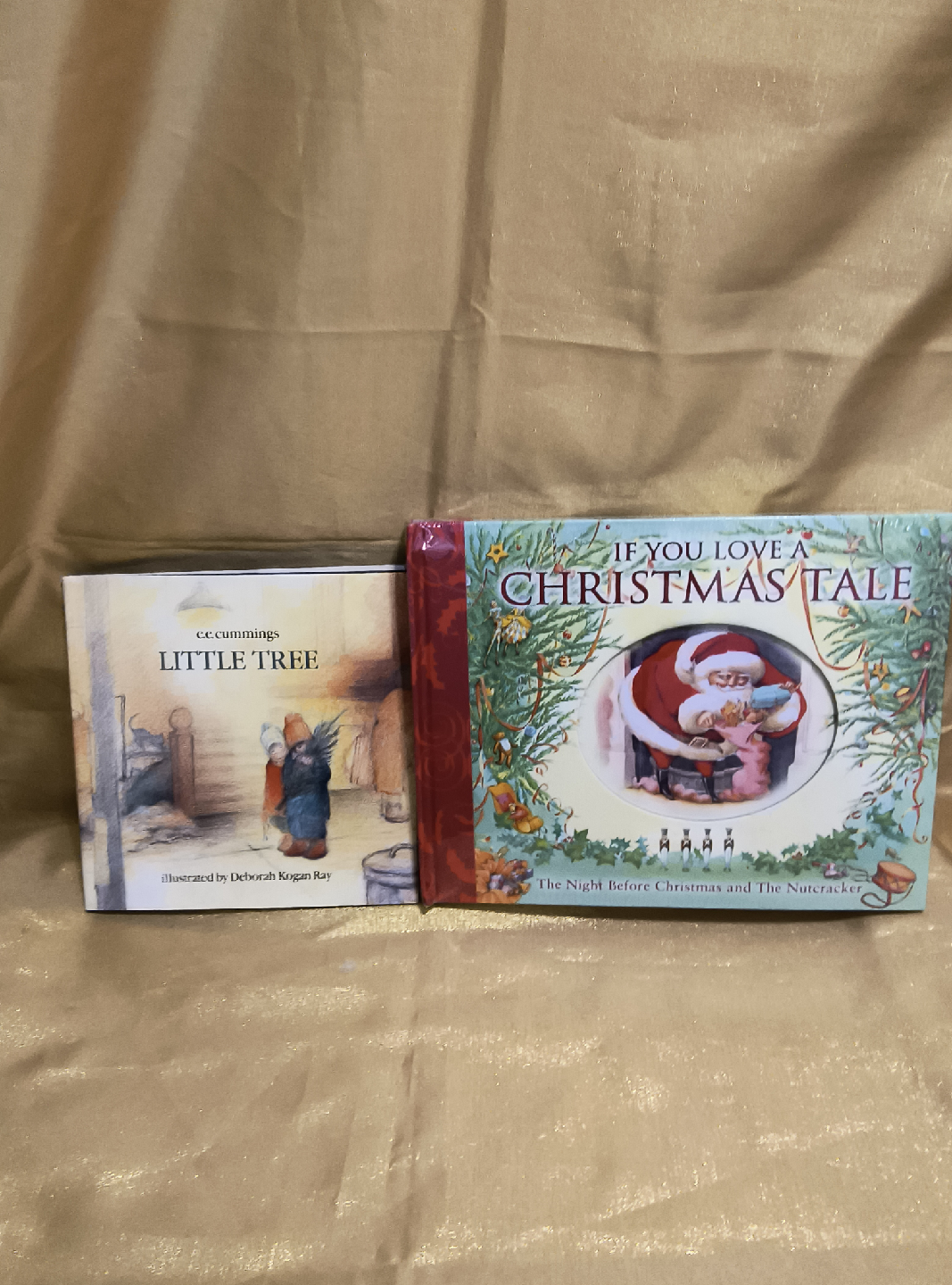 Little Tree by e.e. cummings & Christmas Tale Book Set