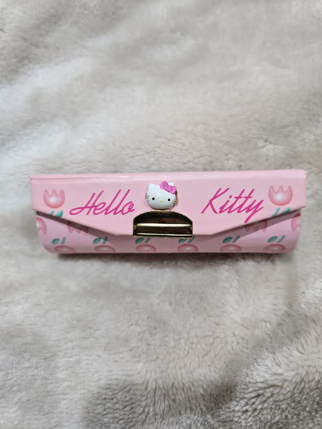 Hello Kitty Pink Vintage Lipstick case