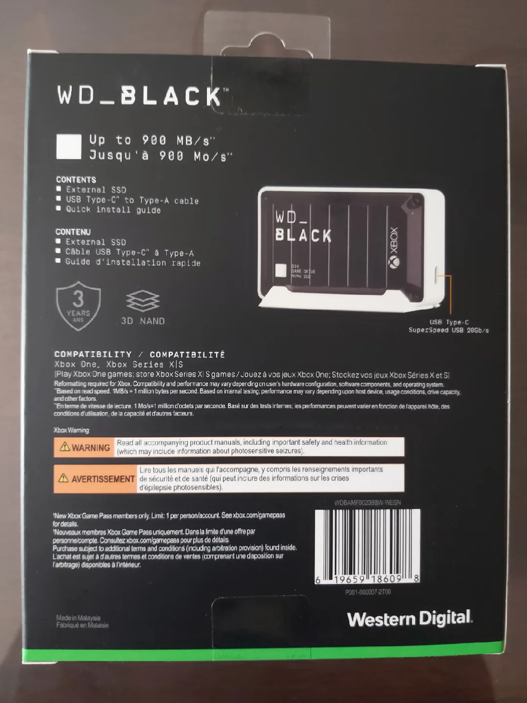 WD_BLACK D30 2TB Game Drive SSD image indicator(2)