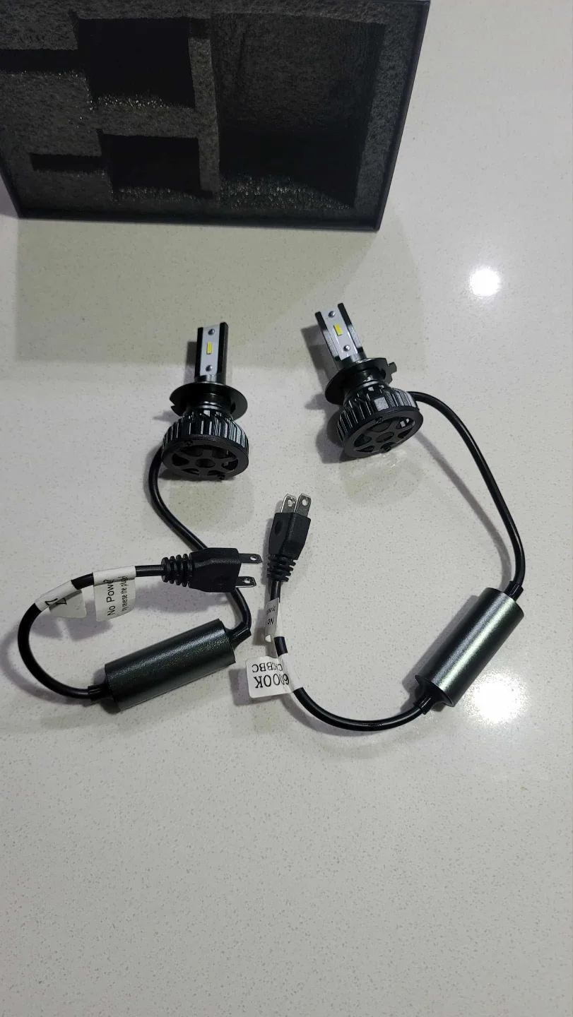 H7 LED Headlight Bulb 10000lm 6000K Cool White Conversion Kit image indicator(10)