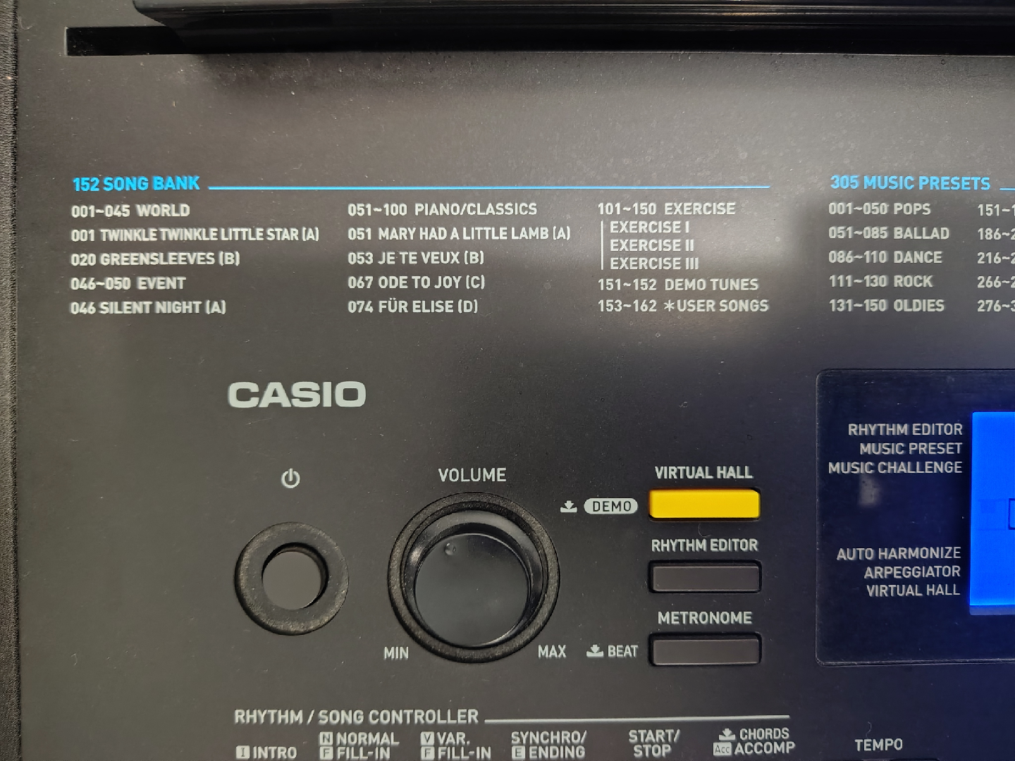 Casio WK-245 Keyboard w/bench - photo 2