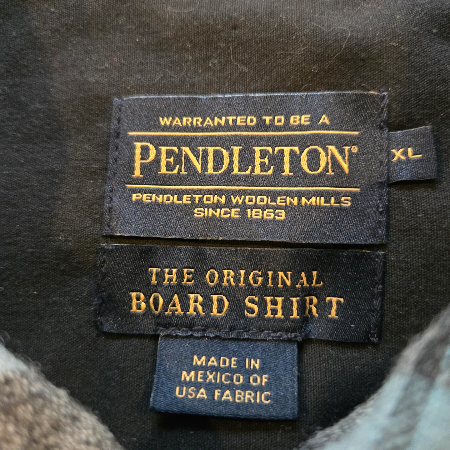 Pendleton Wool "Original Board Shirt" Men’s XL image indicator(3)