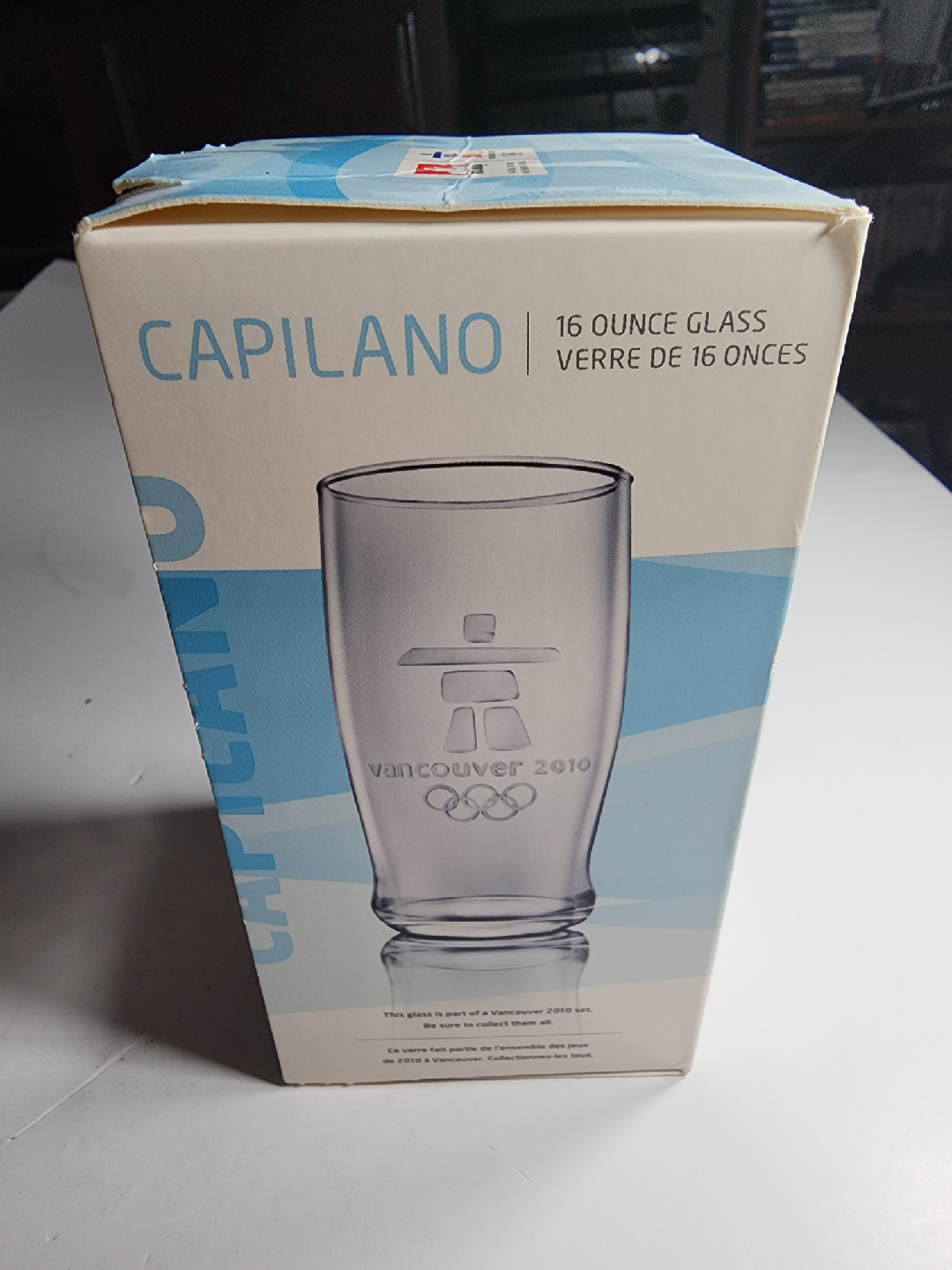 Capilano Vancouver 2010 Olympic 16 oz Glass - photo 5