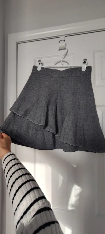 Grey Skirt for Autumn and Winter image indicator(2)