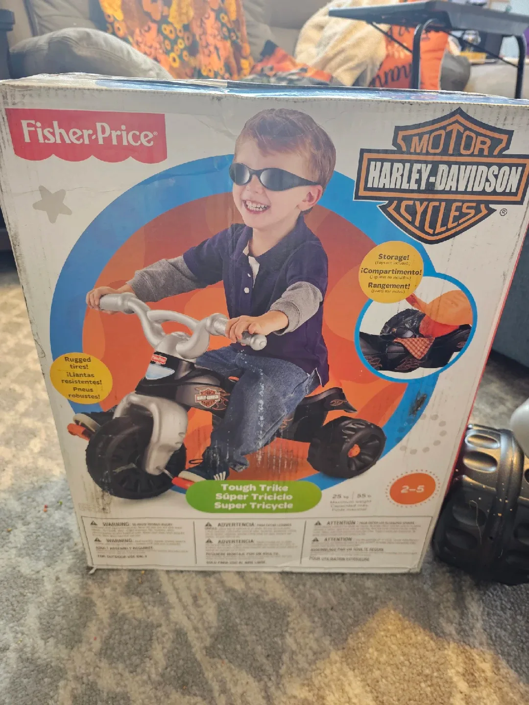 Fisher-Price Harley-Davidson Tough Trike image indicator(3)