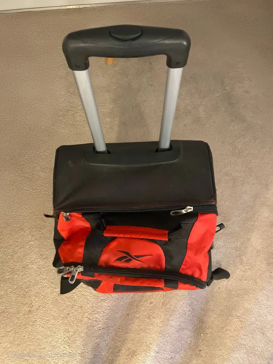 Reebok Rolling Backpack - Red & Black image indicator(2)