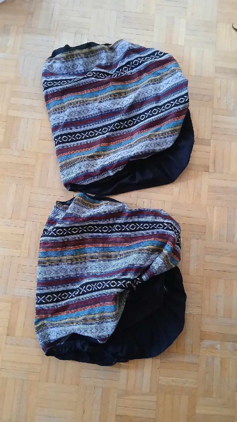 Bohemian Style Car Seat Covers & Steering Wheel Cover image indicator(4)