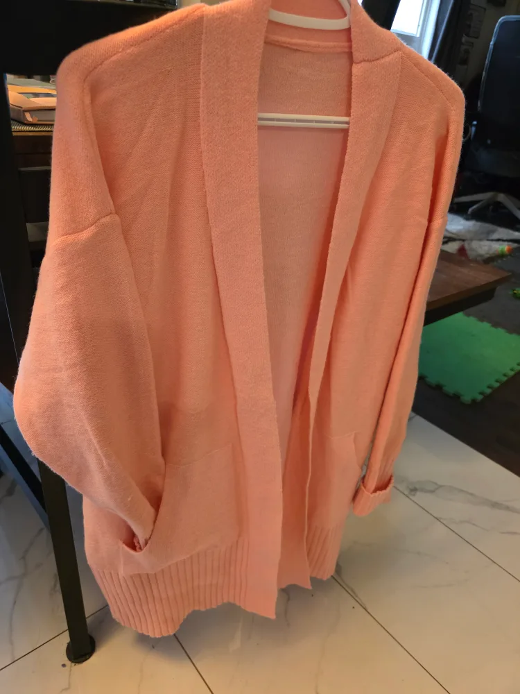 Peach Cardigan - Size XL image indicator(3)