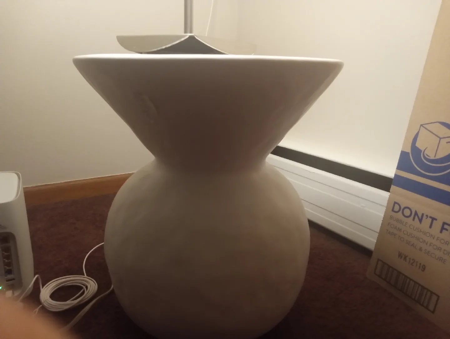 White Accent Table thumbnail