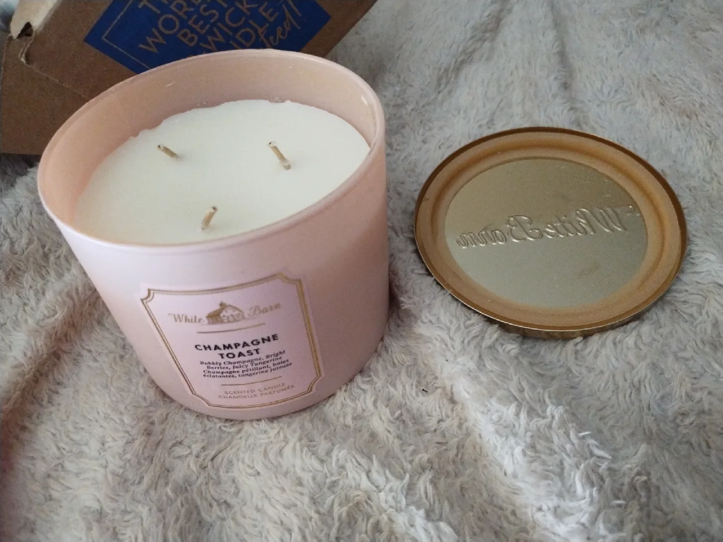 Bath & Body Works Champagne Toast Candle, Brand New! thumbnail