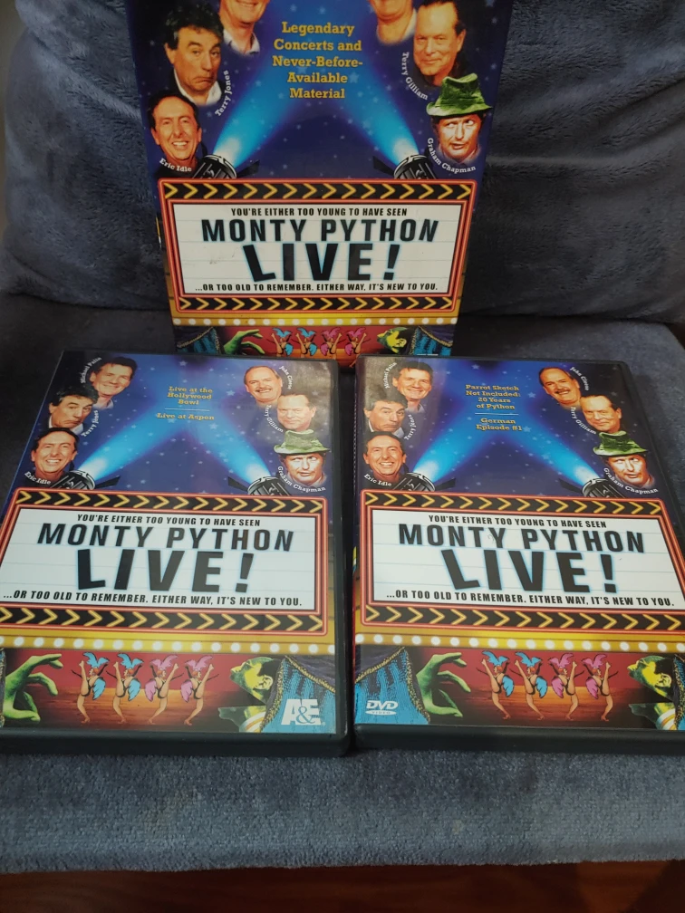 Monty Python Live! DVD Set - photo 3