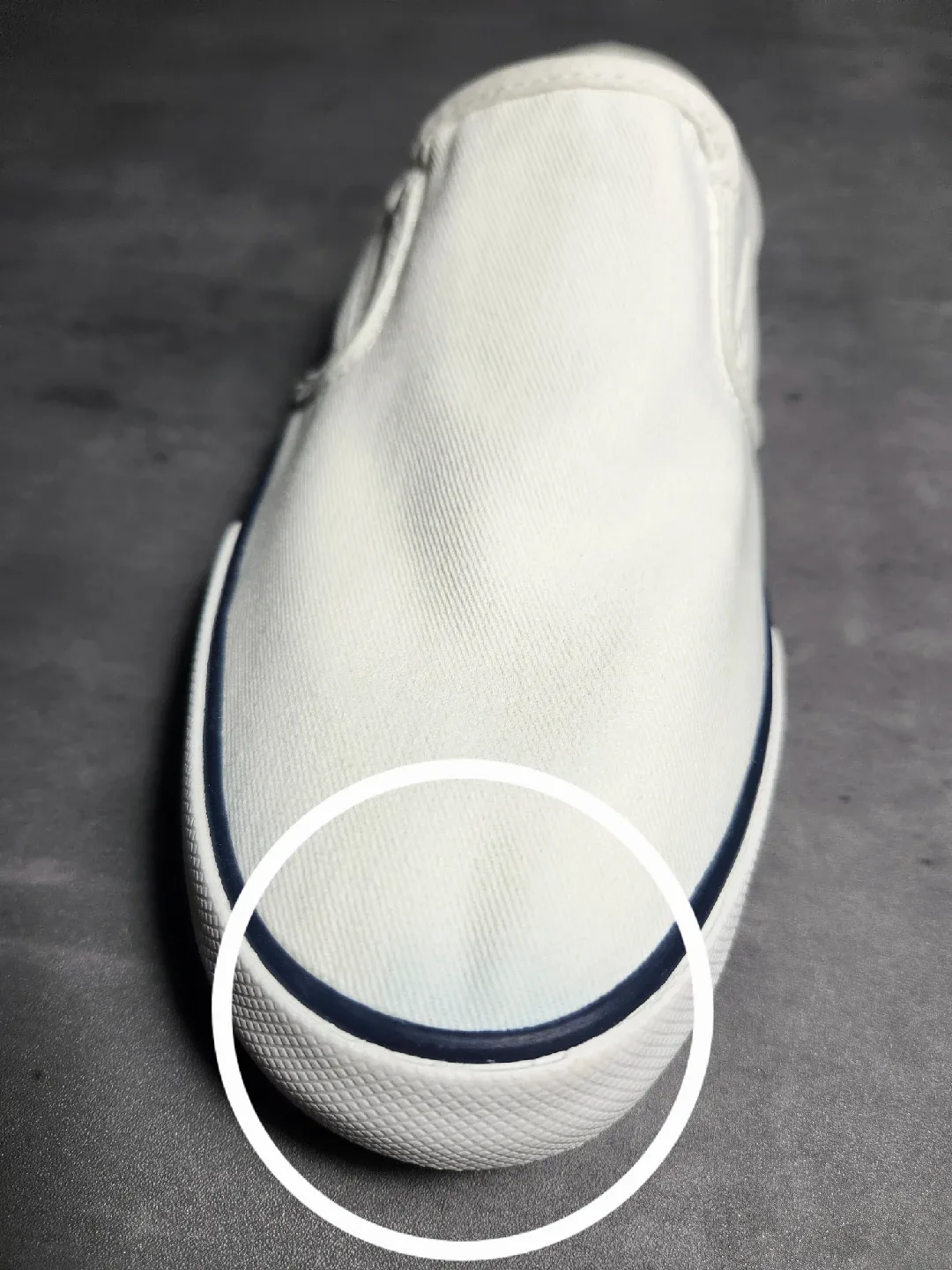 Sperry Top-Sider White Canvas Mules (Pls read description) image indicator(5)