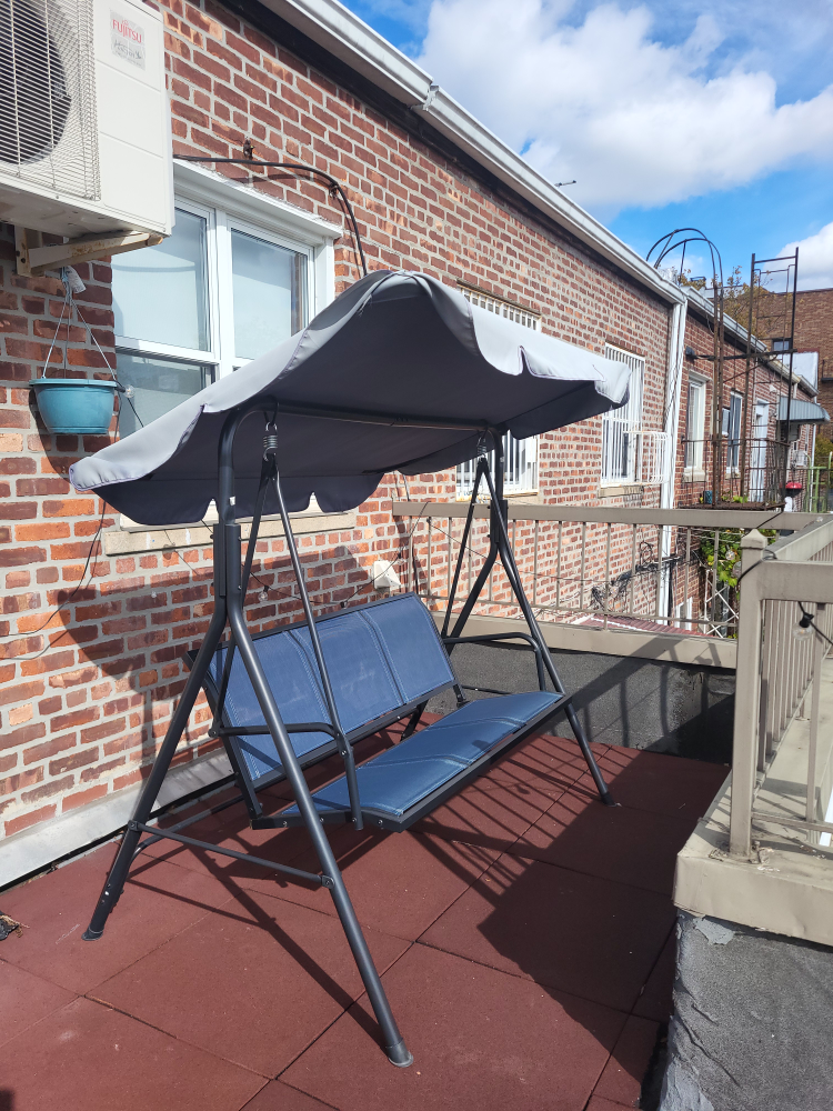 Outdoor Patio Swing Chair Bench
