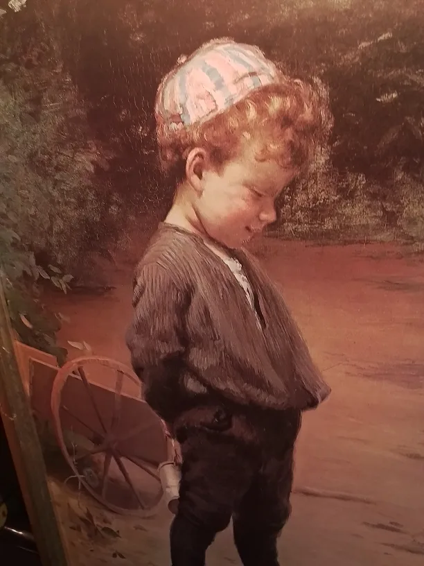 Framed Poul Peel 1801 print image indicator(4)