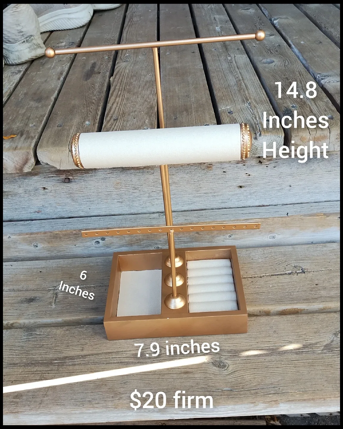 Jewelry Organizer Stand 3-in-1  $20 firm