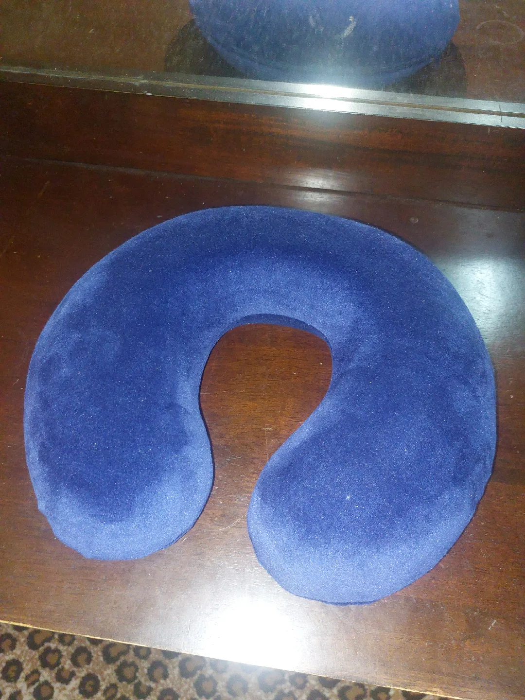 Blue Travel Neck Pillow image indicator(2)