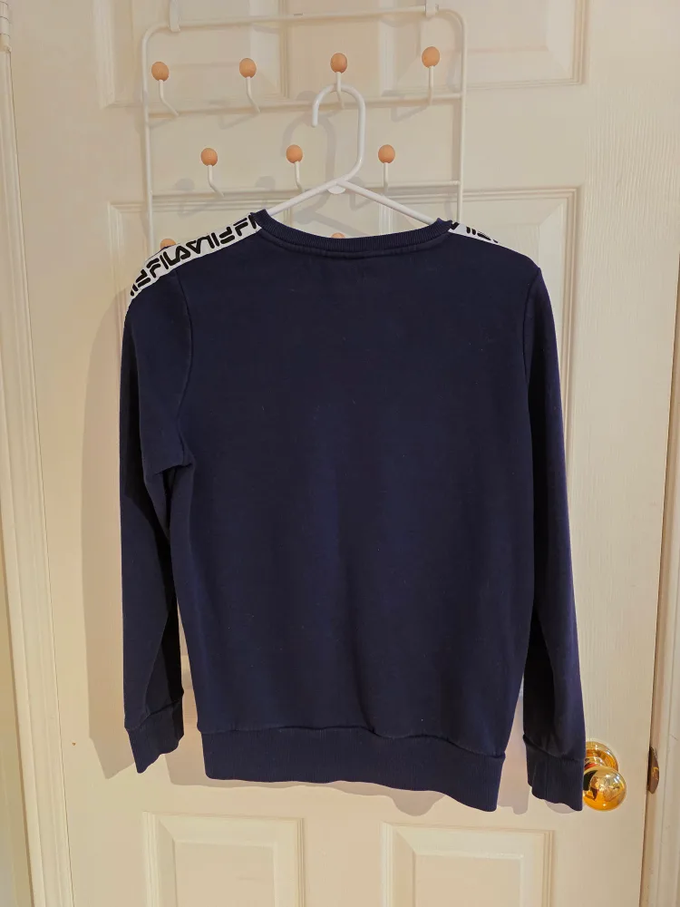 Fila Navy Blue Sweatshirt - Size M image indicator(4)