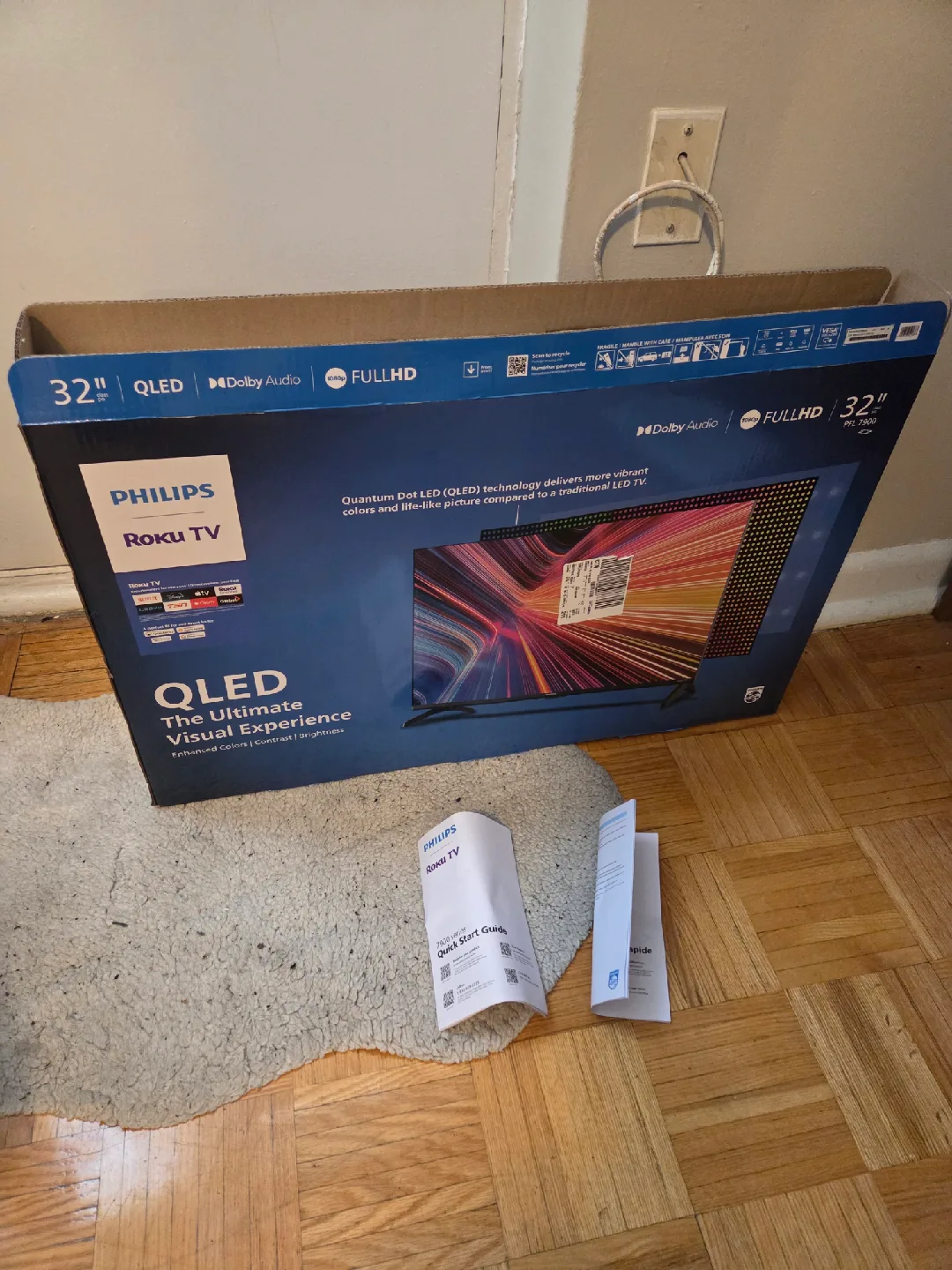 Philips 32" QLED Roku TV 1080p image indicator(5)