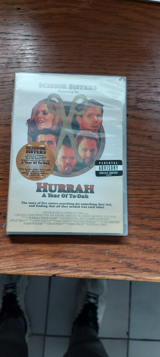 Scissor Sisters Hurrah A Year Of Ta-Dah DVD