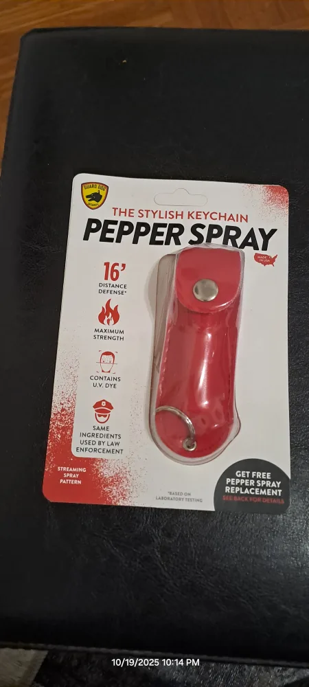 Pepper spray self defense image indicator(2)