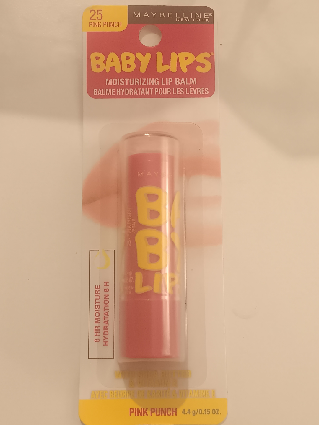New Maybelline Baby Lips - Pink Punch