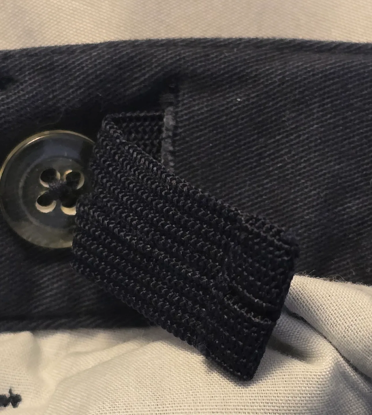 NEW! Girls Blue Old Navy Boot Cut Uniform Khaki Pants - Size 3T image indicator(5)