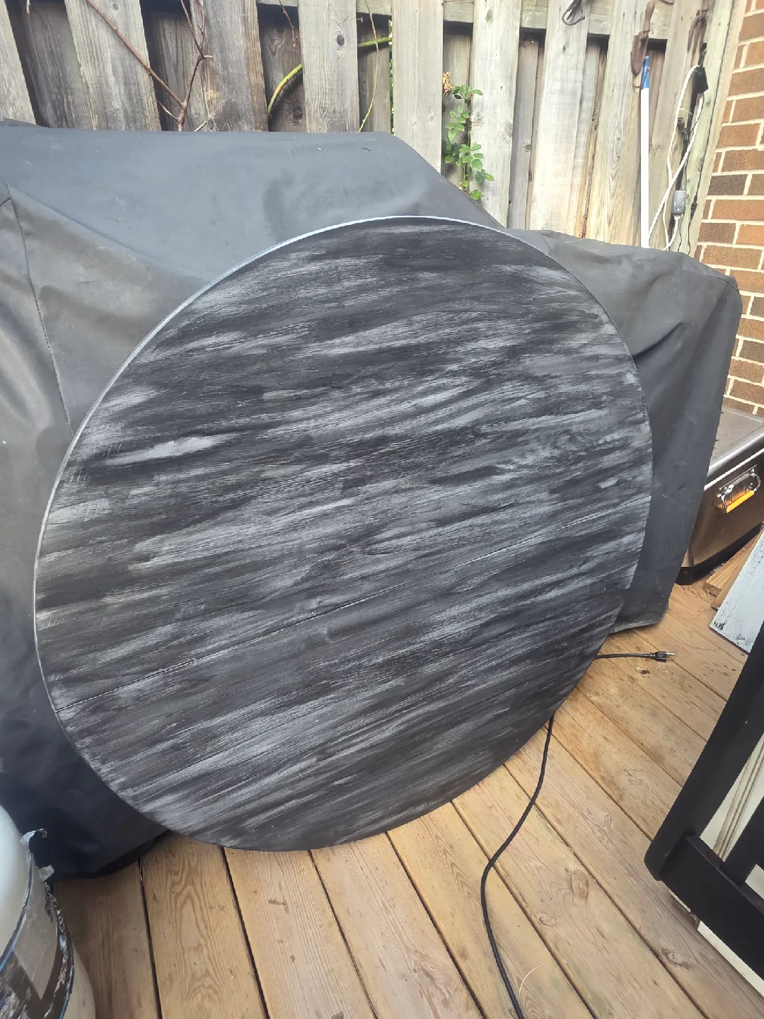 Black Pub Table w/ 4 Chairs image indicator(2)