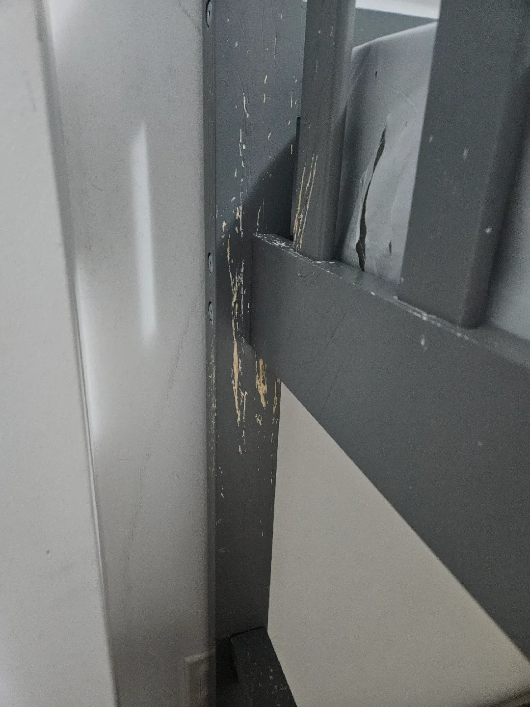 Grey Wooden Bunk Bed with House Design image indicator(5)