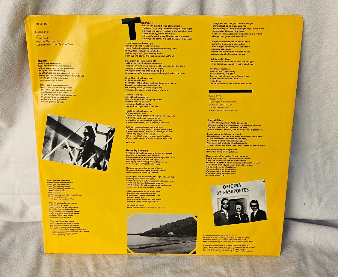 Genesis Self Titled Original 1983 Gatefold Vinyl LP image indicator(4)