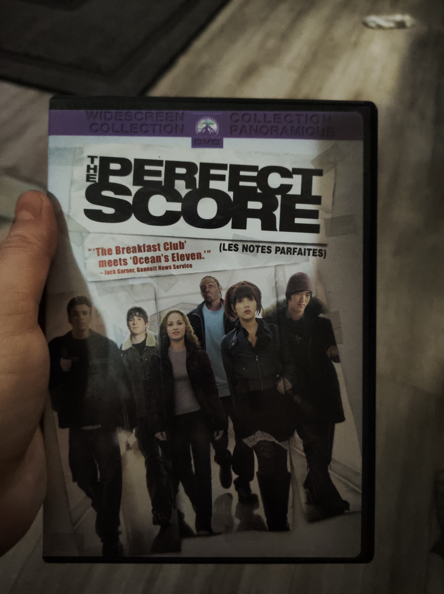 The Perfect Score DVD