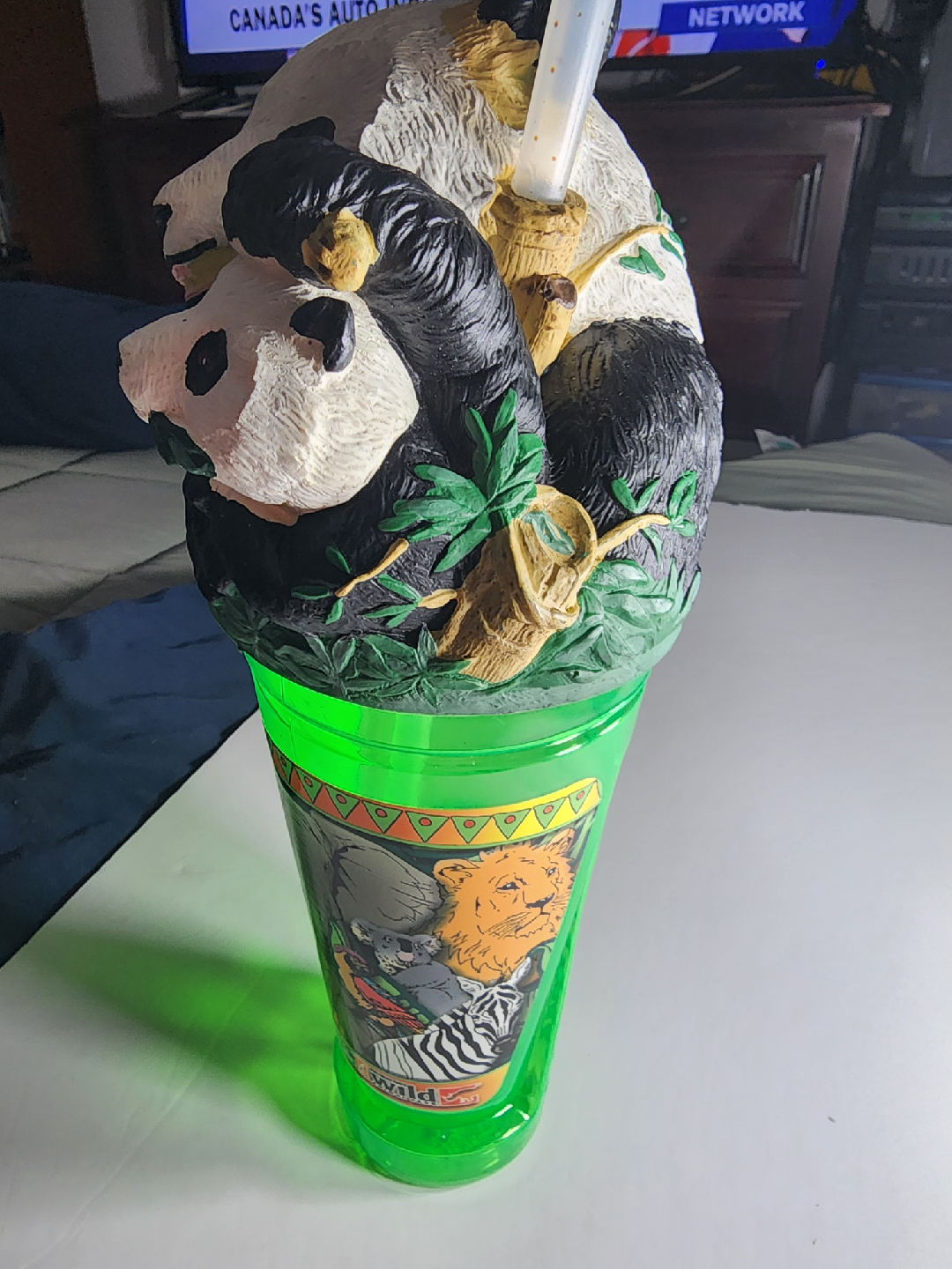 San Diego Zoo Panda Souvenir Cup with Straw - photo 4