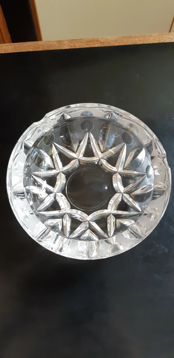 Vintage Crystal Ashtray