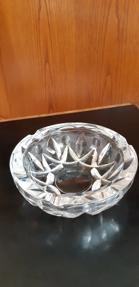 Vintage Crystal Ashtray - photo 2