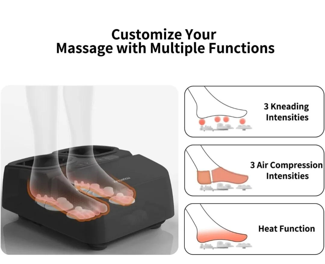 Mountrax Foot Massager Machine with Heat image indicator(2)