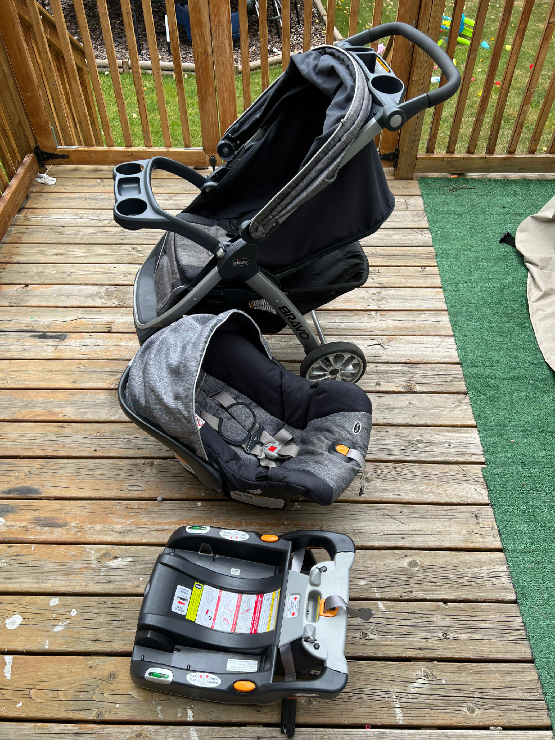 Chicco Bravo Travel System - Stroller & Car Seat - photo 5