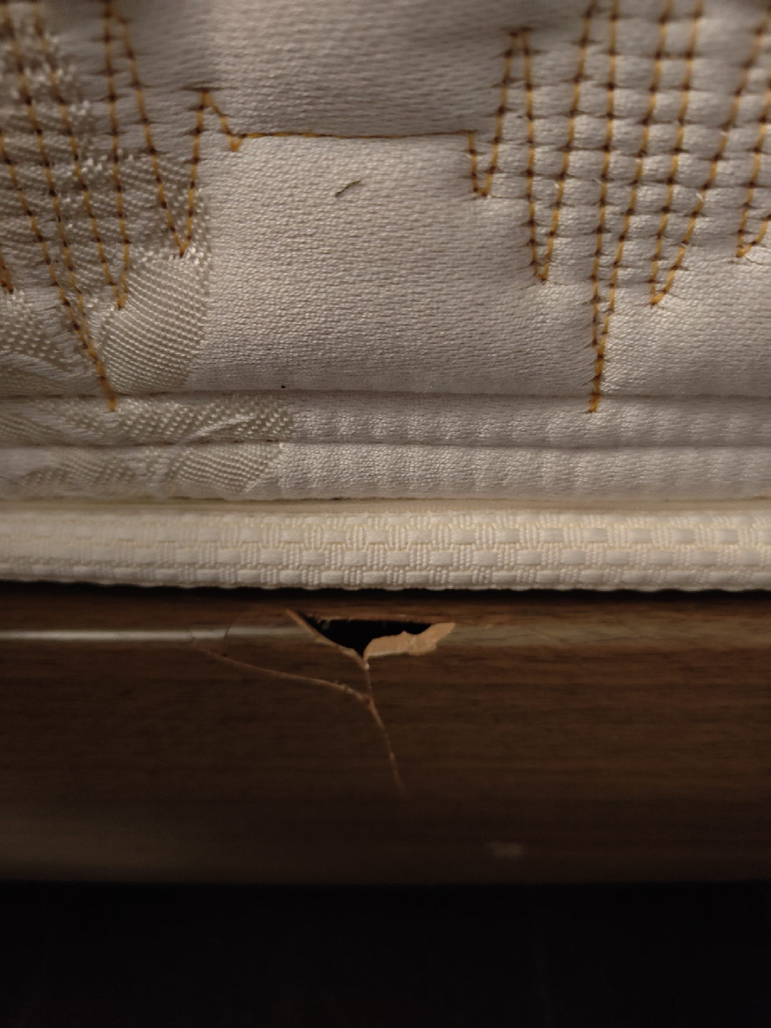 Twin Mattress and Premium Wood Bed Frame - Must Go! - photo 4