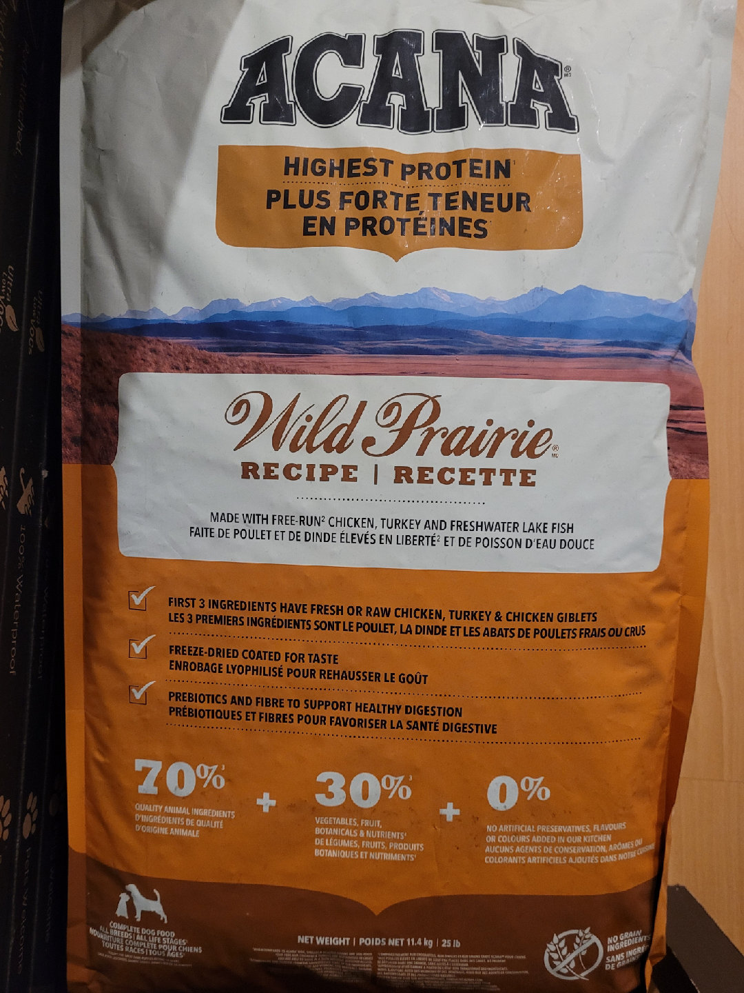 brand new 25kg premium dog food