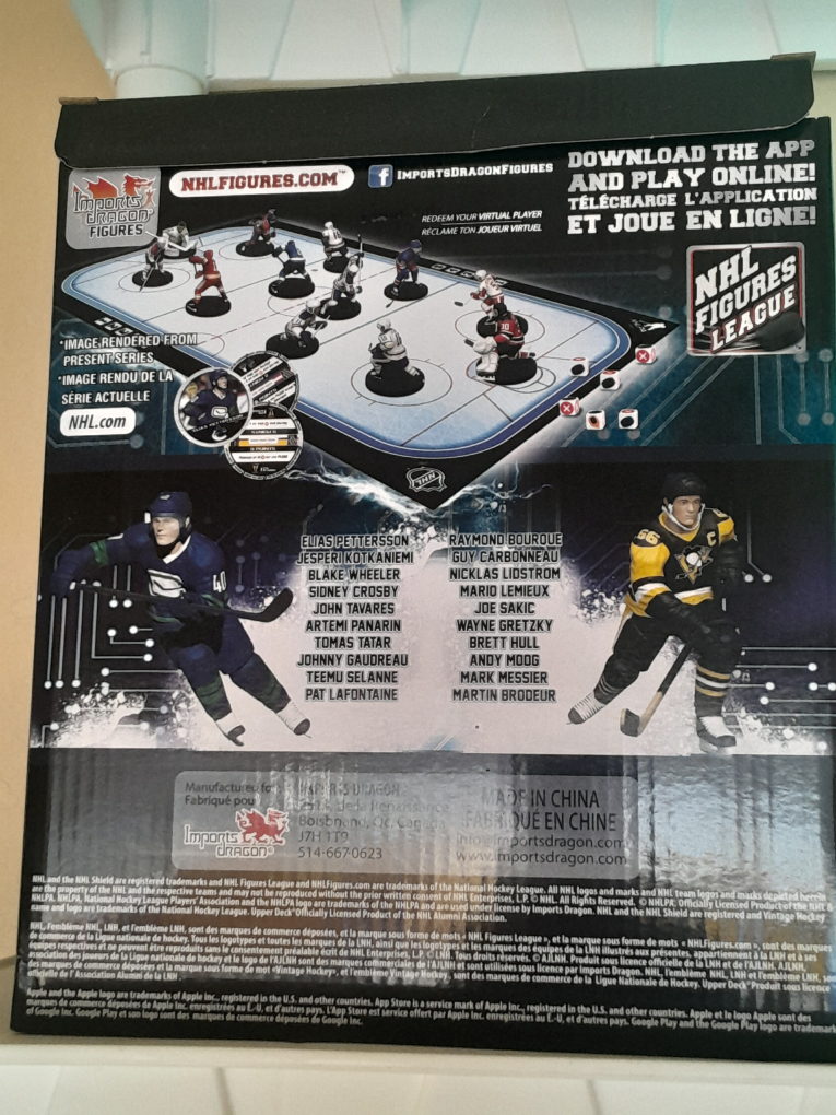 NHL Imports Dragon Figures - Messier & Lemieux