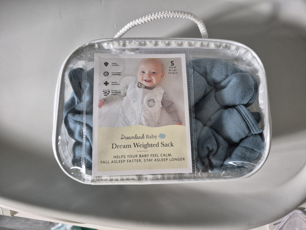 Dreamland Baby Weighted Sack - Size S (0-6 Months)