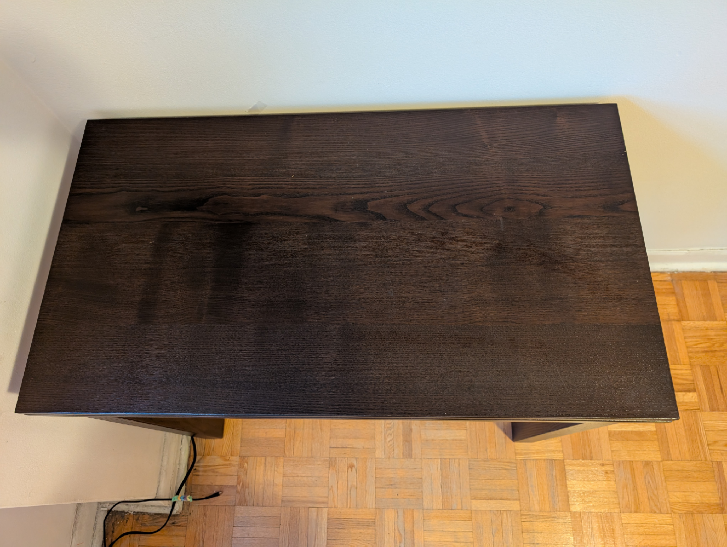 Dark Brown Extendable Dining Table - photo 2
