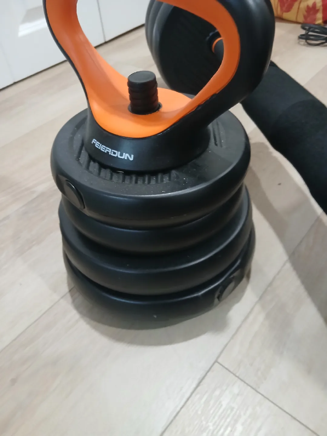 Feierdun Adjustable Dumbbell and Kettlebell Set image indicator(3)